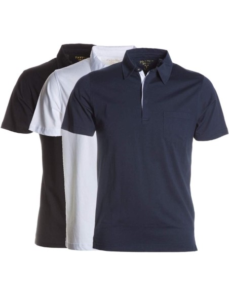 POLO &Agrave; MANCHES COURTES HOMME 100% COTON PAYPER CHIC