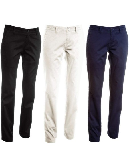 PANTALON FEMME DEMI-SAISON CLASSIQUE POCHES COTON PAYPER CLASSIC LADY HALF SEASON