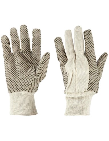 GANTS DE TRAVAIL SECURITÉ EN COTON ALVÉOLÉ JOSON CP10