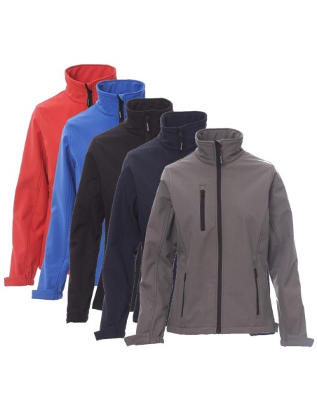 BLOUSON SOFTSHELL RESPIRANT VESTE FEMME SOFT SHELL OUTDOOR PAYPER DUBLIN LADY