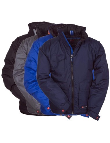 BLOUSON VESTE DE TRAVAIL HIVER IMPERMÉABLE REMBOURRÉ HOMME PAYPER ESCAPE