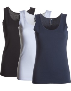 D&Eacute;BARDEUR MARCEL T-SHIRT SANS MANCHES FEMME COTON PAYPER FLEX TOP