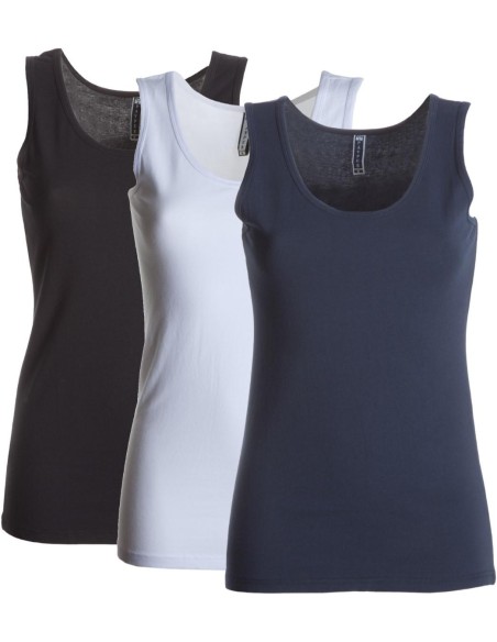 DÉBARDEUR MARCEL T-SHIRT SANS MANCHES FEMME COTON PAYPER FLEX TOP