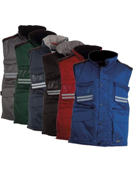 GILET VESTE VETEMENT DE TRAVAIL MULTIPOCHES POUR HOMME PAYPER FLIGHT