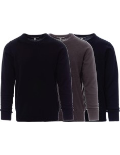 PULL SWEAT-SHIRT ENCOLURE RAS DU COU POUR HOMME COTON PAYPER FLY