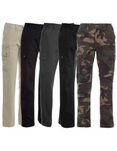 PANTALON DE TRAVAIL FEMME D'&Eacute;T&Eacute; 100% COTON PAYPER FOREST SUMMER LADY