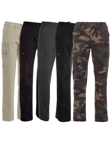 PANTALON DE TRAVAIL FEMME D'&Eacute;T&Eacute; 100% COTON PAYPER FOREST SUMMER LADY