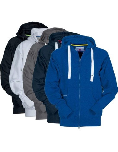 SWEAT SHIRT POUR HOMME ZIP ENTI&Egrave;RE CAPUCHE MANCHE RAGLAN PAYPER HAWAII+