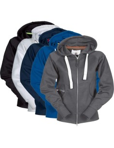 SWEATSHIRT POUR FEMME ZIP ENTIÈRE CAPUCHE MANCHE RAGLAN PAYPER HAWAII+ LADY