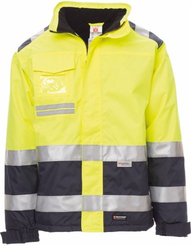 BLOUSON VESTE TRAVAIL HIVER IMPERMÉABLE HAUTE VISIBILITÉ PAYPER HISPEED