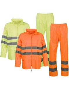 COMPLET TRAVAIL POUR PLUIE IMPERMÉABLE HAUTE VISIBILITÉ PAYPER HI-VI RAINSET