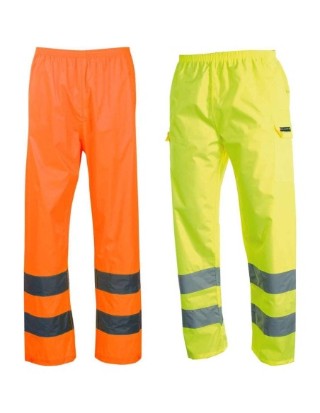 PANTALON TRAVAIL POUR PLUIE IMPERMÉABLE HAUTE VISIBILITÉ PAYPER HURRICANE PANTS