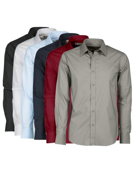 CHEMISE POUR HOMME MANCHE LONGUE AVEC &Eacute;LASTHANNE PAYPER IMAGE