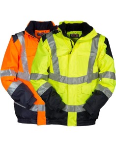 BLOUSON VESTE TRAVAIL HIVER IMPERMÉABLE HAUTE VISIBILITÉ PAYPER INTERSTATE