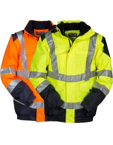BLOUSON VESTE TRAVAIL HIVER IMPERMÉABLE HAUTE VISIBILITÉ PAYPER INTERSTATE