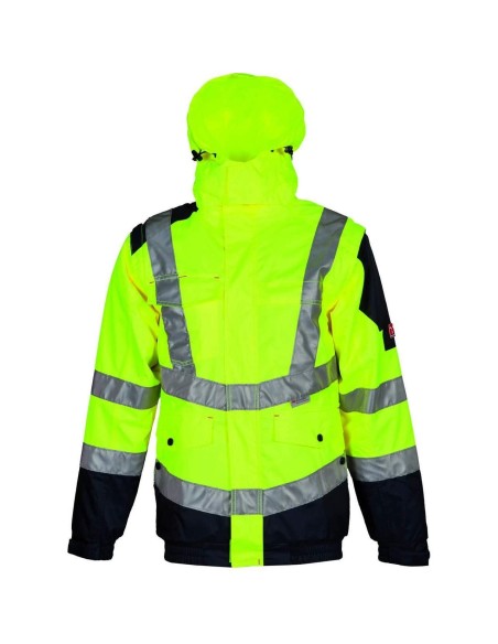 BLOUSON VESTE TRAVAIL HIVER IMPERMÉABLE HAUTE VISIBILITÉ PAYPER INTERSTATE