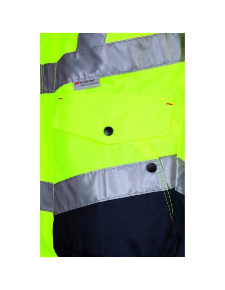 BLOUSON VESTE TRAVAIL HIVER IMPERMÉABLE HAUTE VISIBILITÉ PAYPER INTERSTATE