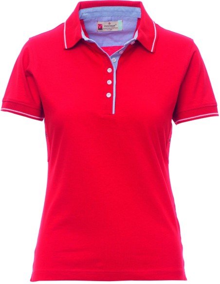 POLO À MANCHES COURTES POUR FEMME 100% COTON PAYPER LEEDS
