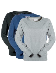 SWEAT-SHIRT RAS DU COU POUR FEMME MANCHE RAGLAN PAYPER MALIBU+ LADY