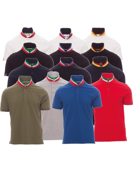 POLO À MANCHES COURTES HOMME 100% COTON PAYPER NATION