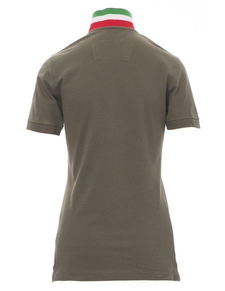 POLO À MANCHES COURTES POUR FEMME 100% COTON PAYPER NATION LADY