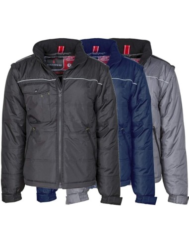 BLOUSON VESTE DE TRAVAIL HIVER REMBOURRÉ MULTIPOCHES HOMME PAYPER ORION 2.0