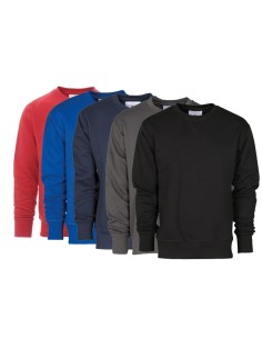 SWEAT SHIRT ENCOLURE RAS DU COU POUR HOMME COTON MANCHE RAGLAN PAYPER ORLANDO