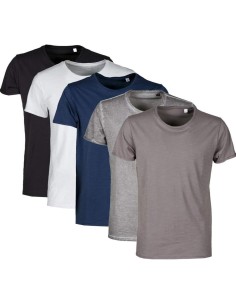 T-SHIRT NEUTRE POUR HOMME 100% COTON PAYPER PARTY