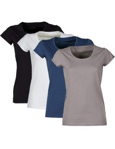 T-SHIRT NEUTRE POUR FEMME 100% COTON PAYPER PARTY LADY