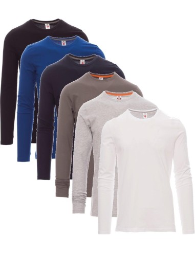 T-SHIRT TEE SHIRT POUR HOMME MANCHES LONGUES PAYPER PINETA
