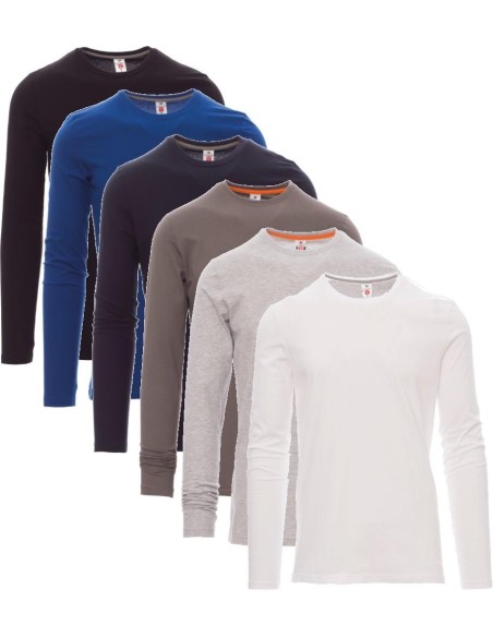 T-SHIRT TEE SHIRT POUR HOMME MANCHES LONGUES PAYPER PINETA