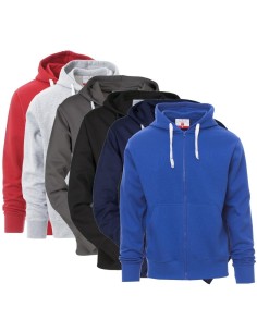 SWEAT-SHIRT POUR HOMME ZIP ENTIÈRE CAPUCHE COTON PAYPER PORTLAND