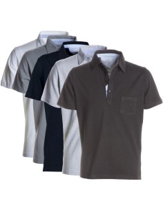 POLO À MANCHES COURTES HOMME 100% COTON PAYPER PRESTIGE