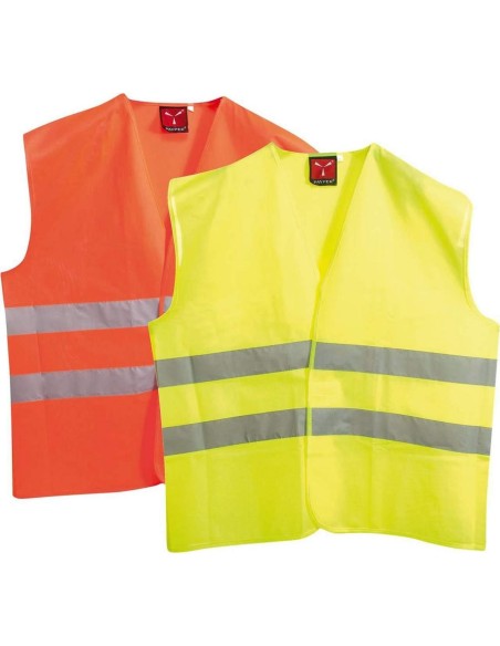GILET EN HAUTE VISIBILITÉ AVEC BANDES RÉFLÉCHISSANTES PAYPER REFLEX+