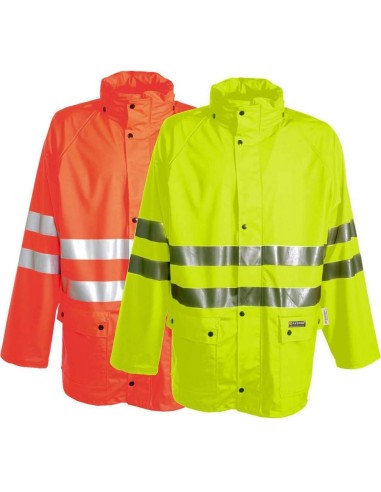 VESTE TRAVAIL POUR PLUIE IMPERMÉABLE HAUTE VISIBILITÉ PAYPER RIVER JACKET
