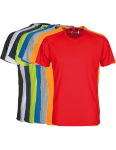 T-SHIRT À MANCHES COURTES TECHNIQUE SPORTIF HOMME 100% DRYTECH PAYPER RUNNER