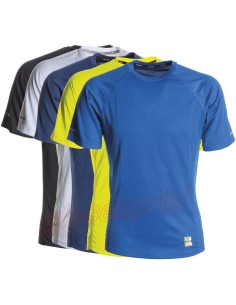 T-SHIRT À MANCHES COURTES TECHNIQUE SPORTIF HOMME 100% DRYTECH PAYPER RUNNING