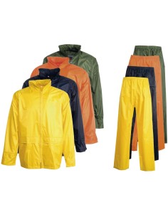 COMPLET TRAVAIL POUR PLUIE IMPERMÉABLE FLUORESCENT PAYPER SET NYLON