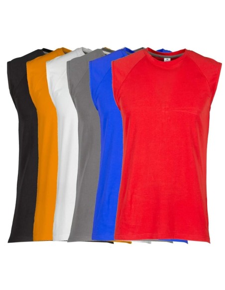 DÉBARDEUR MARCEL T-SHIRT SANS MANCHES HOMME 100% COTON PAYPER SHORE