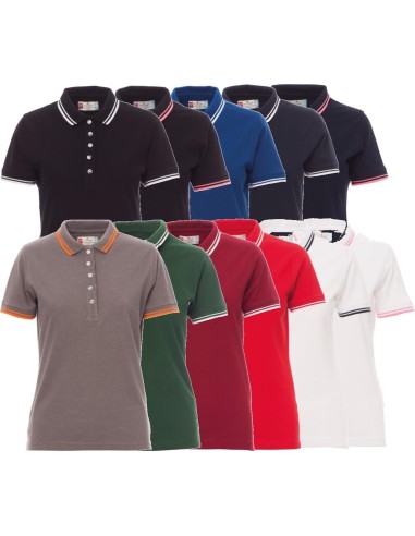 POLO &Agrave; MANCHES COURTES FEMME 100% COTON PAYPER SKIPPER LADY