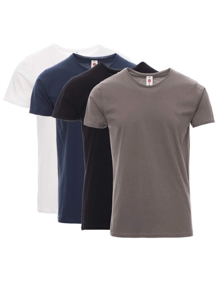 T-SHIRT À MANCHES COURTES HOMME 100% COTON PAYPER SOUND+