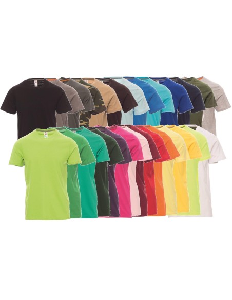 T-SHIRT MANICA CORTA ANCHE MIMETICO PAYPER SUNSET COTONE UOMO