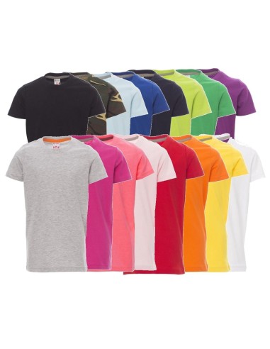 T-SHIRT À MANCHES COURTES ENFANT 100% COTON PAYPER SUNSET KIDS