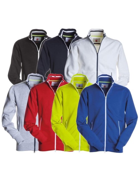 SWEAT SHIRT POUR HOMME ZIP ENTIÈRE COTON MANCHES LONGUES PAYPER SYDNEY