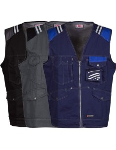 GILET DE TRAVAIL PÊCHE CHASSE CAMPING RANDONNEE COTON PAYPER TUCSON