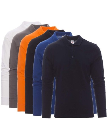 POLO À MANCHES LONGUES HOMME 100% COTON PAYPER VERONA