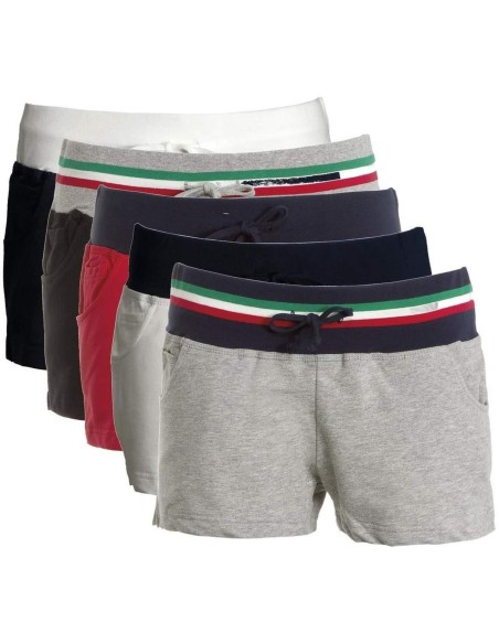 POUR FEMME BERMUDA PANTACOURT PANTALON COURT SUIT SPORT GYM COTON PAYPER VOLLEY