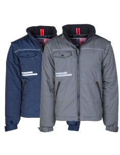 BLOUSON VESTE DE TRAVAIL HIVER REMBOURRÉ MULTIPOCHES HOMME PAYPER WARM 2.0