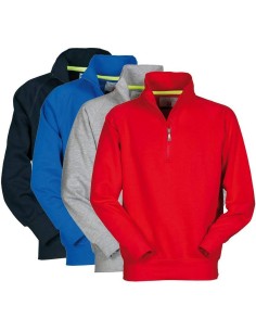 SWEAT-SHIRT POUR ENFANT DEMI ZIP COTON MANCHE RAGLAN PAYPER ZICO+