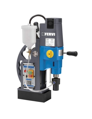 Perceuse magnétique percage colonne 230v 1500w fervi 0518/50